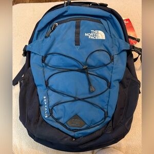The North Face Men’s Backpack Borealis New w Tags - Banf Blue Hike Travel Pack